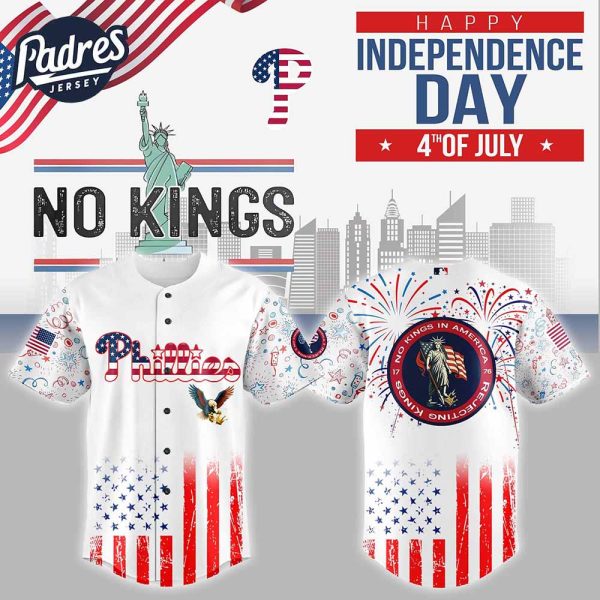 Philadelphia Phillies MLB X The 4th Of July X Military Custom Baseball Jersey