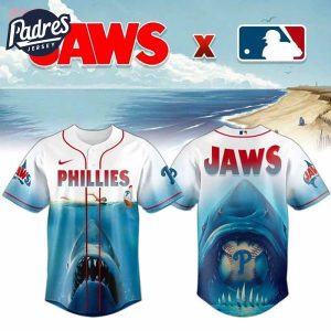 Philadelphia Phillies x Jaws 2025 Baseball Jersey 1 1