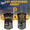 Pittsburgh Pirates MLB x First Responders Baseball Jersey 1