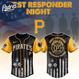 Pittsburgh Pirates MLB x First Responders Baseball Jersey 1