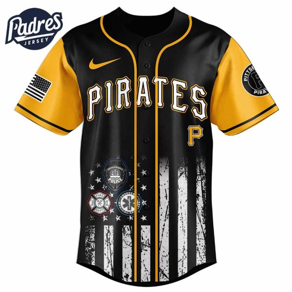 Pittsburgh Pirates MLB x First Responders Baseball Jersey 2