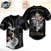 Pope Francis Black Baseball Jersey 1
