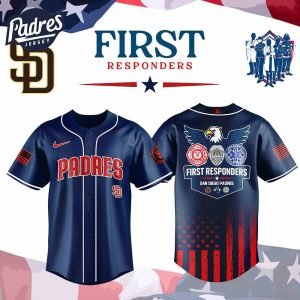 San Diego Padres First Responders Night Jersey 2025