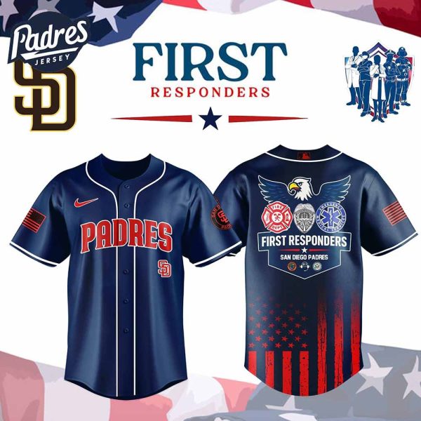 San Diego Padres First Responders Night Jersey 2025