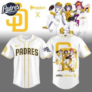 San Diego Padres Hololive Night Collaboration Baseball Jersey