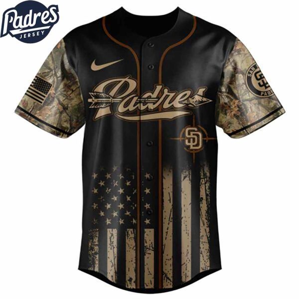 San Diego Padres MLB X Deer Hunting Personalized Baseball Jersey 3