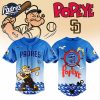 San Diego Padres MLB x Popeye Baseball Jersey