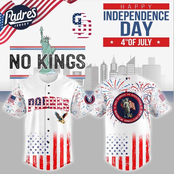 San Diego Padres MLB x The 4th of July x Military Personalized Baseball Jersey