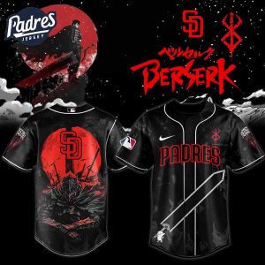 San Diego Padres X Berserk Limited Edition Jersey 2025