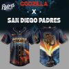 San Diego Padres X Godzilla Special Edition Baseball Jersey