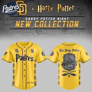 San Diego Padres x Harry Potter Night Hufflepuff House Baseball Jersey