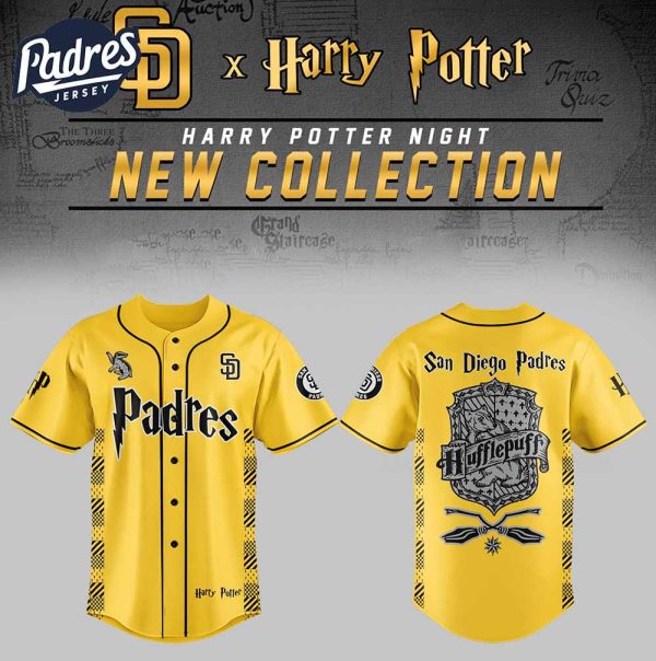 San Diego Padres x Harry Potter Night Hufflepuff House Baseball Jersey