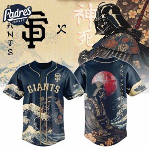 San Francisco Giants Darth Vader MLB Japan Edition Baseball Jersey