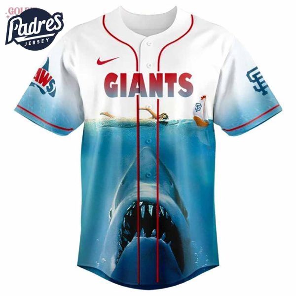 San Francisco Giants x Jaws 2025 Baseball Jersey 2 1
