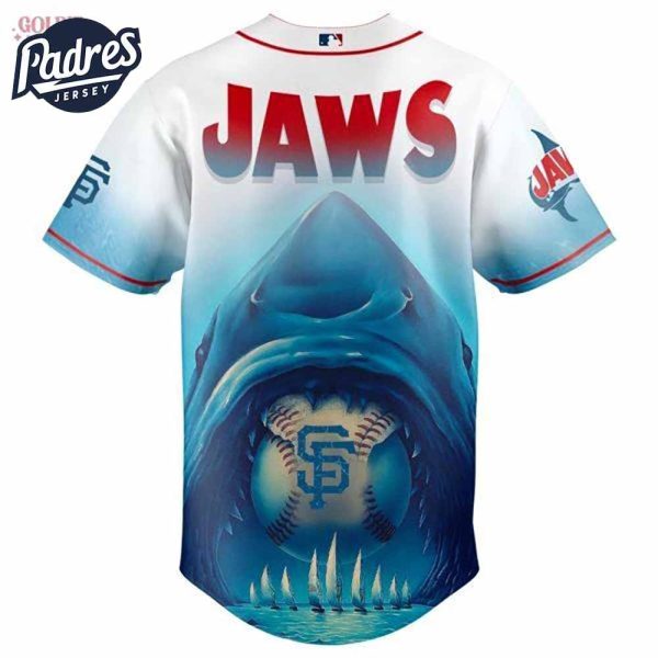 San Francisco Giants x Jaws 2025 Baseball Jersey 3 1