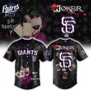 San Francisco Giants x The Joker Baseball Jersey Gift