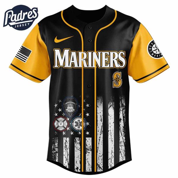 Seattle Mariners MLB x First Responders Baseball Jersey 2