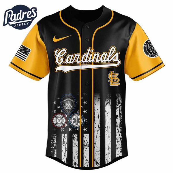 St Louis Cardinals MLB x First Responders Baseball Jersey 3