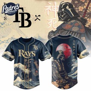 Tampa Bay Rays Darth Vader MLB Japan Edition Baseball Jersey