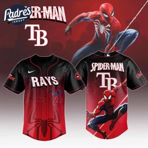 Tampa Bay Rays MLB x Spider Man Game Night Baseball Jersey Outfit
