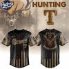 Texas Rangers MLB X Deer Hunting Personalized Baseball Jersey 1