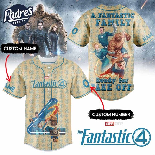 The Fantastic Four Movie Baseball Jersey 1
