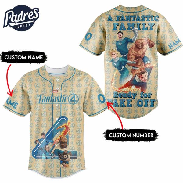 The Fantastic Four Movie Baseball Jersey 4