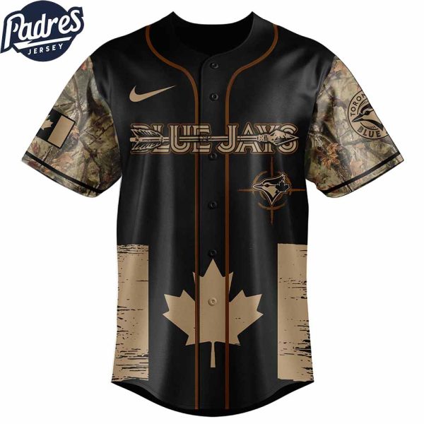 Toronto Blue Jays MLB X Deer Hunting Personalized Baseball Jersey 2