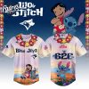Toronto Blue Jays MLB X Lilo Stitch Personalized Baseball Jersey