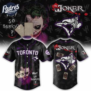 Toronto Blue Jays x The Joker Baseball Jersey Gift