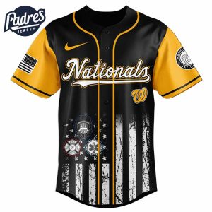 Washington Nationals MLB x First Responders Baseball Jersey 1