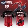 Washington Nationals MLB x Spider Man Game Night Baseball Jersey Outfit