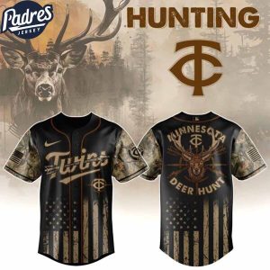 comfimerch minnesota twins mlb x deer hunting personalized baseball jersey for fans dhw8p