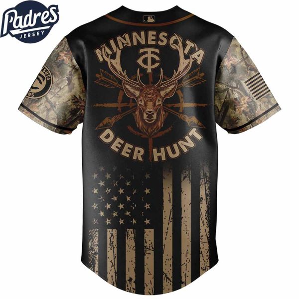 comfimerch minnesota twins mlb x deer hunting personalized baseball jersey for fans qzici