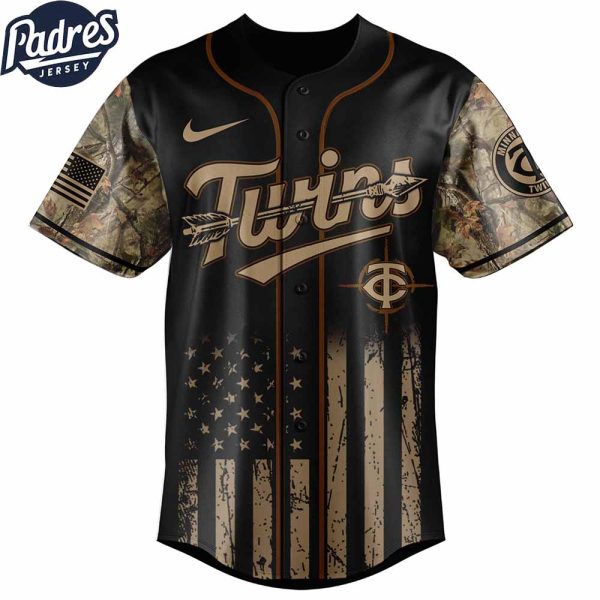 comfimerch minnesota twins mlb x deer hunting personalized baseball jersey for fans tsigl