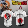 Arizona Diamondbacks MLB X Dragon Ball Custom Baseball Jersey