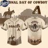 Arizona Diamondbacks MLB X National Day Of Cowboy Personalized Baseball Jersey