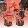 Atlanta Braves MLB X Japanese Heritage Kong Custom Baseball Jersey