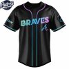 Atlanta Braves MLB X Kpop Demon Hunters Custom Baseball Jersey 3