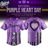 Atlanta Braves MLB X Purple Heart Day Personalized Baseball Jersey