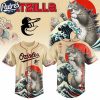 Baltimore Orioles MLB X Catzilla Personalized Baseball Jersey