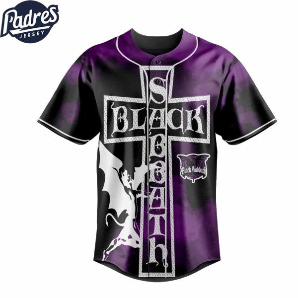 Black Sabbath Back to the Beginning Custom Baseball Jersey 3