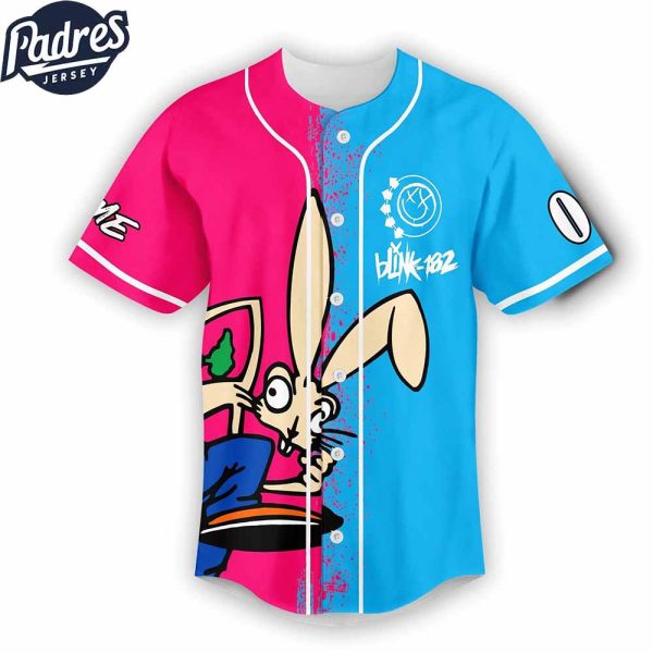 Blink 182 Missionary Impossible 2025 Tour Personalized Baseball Jersey 4