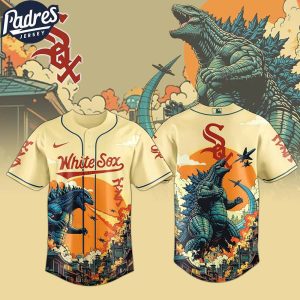 Chicago White Sox MLB Godzilla 2025 Baseball Jersey