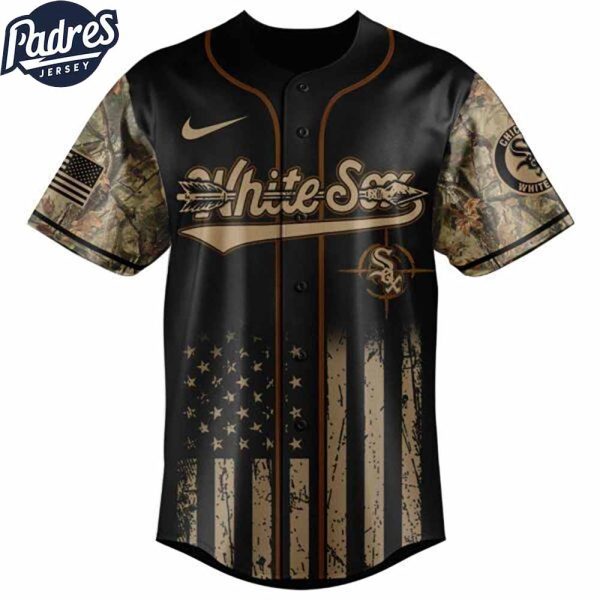 Chicago White Sox MLB X Deer Hunting Personalized Baseball Jersey 2
