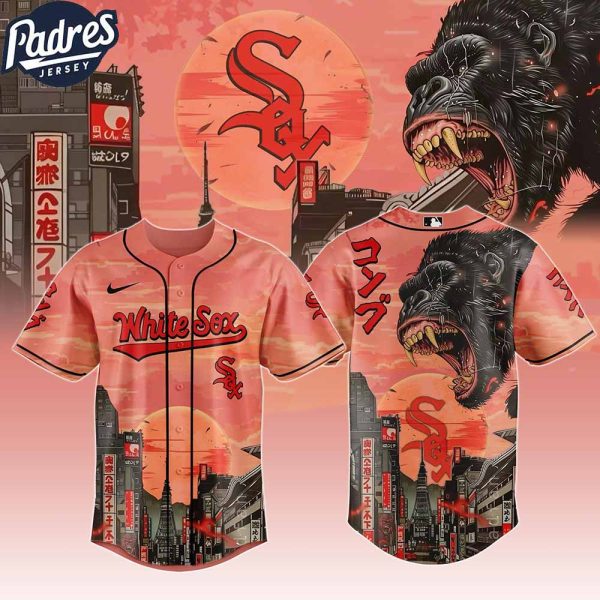 Chicago White Sox MLB X Japanese Heritage Kong Custom Baseball Jersey