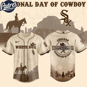 Chicago White Sox MLB X National Day Of Cowboy Personalized Baseball Jersey
