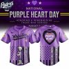 Chicago White Sox MLB X Purple Heart Day Personalized Baseball Jersey