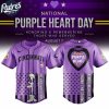 Cincinnati Reds MLB X Purple Heart Day Personalized Baseball Jersey