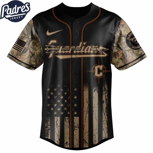 Cleveland Guardians MLB X Deer Hunting Personalized Baseball Jersey 2